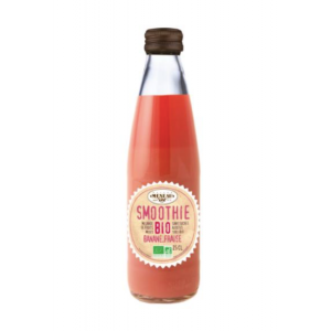 Smoothie bio banane fraise