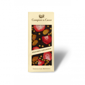 Tablette chocolat fraises...