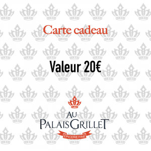 Carte cadeau 20€