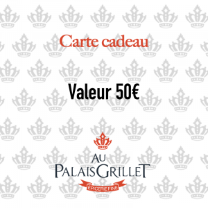 Carte cadeau 50€