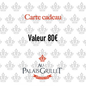 Carte cadeau 80€