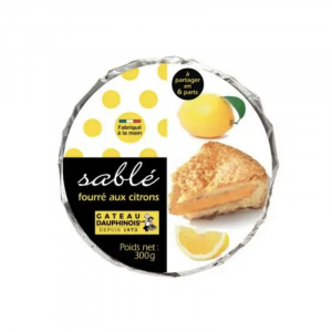 Sablé fourré aux citrons de...