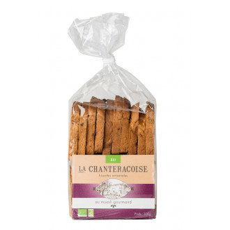 Biscottes bio muesli